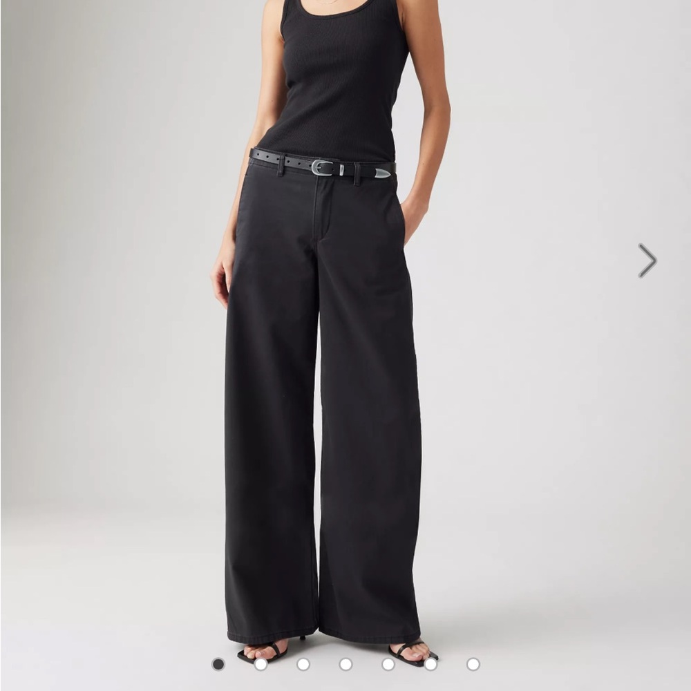 Levi’s Premium Women's Black Wide-Leg Pants